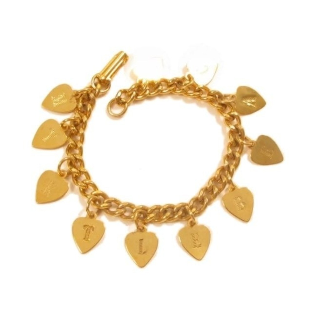 Vintage Myrtle Beach Gold Charm Bracelet
